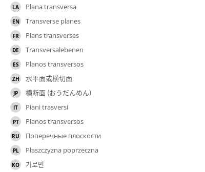 Translations