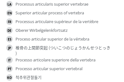 Translations