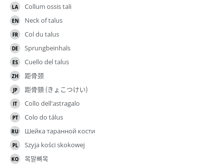 Translations