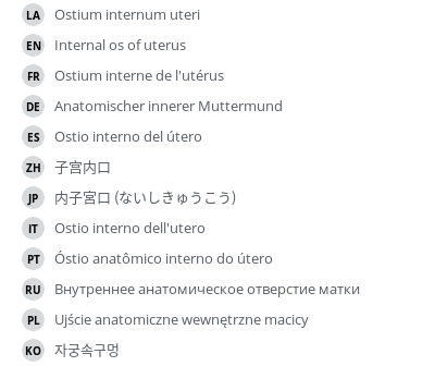 Translations