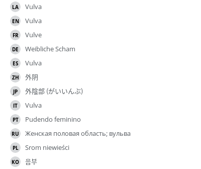Translations