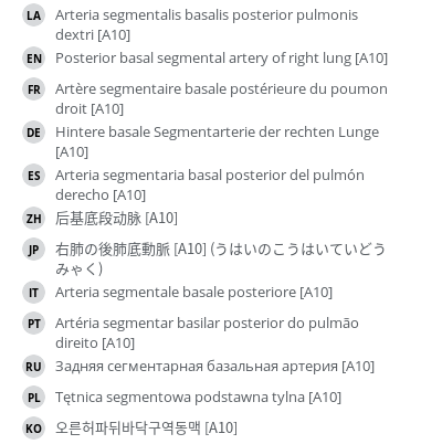 Translations