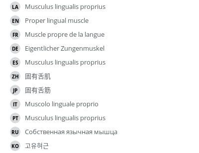 Translations